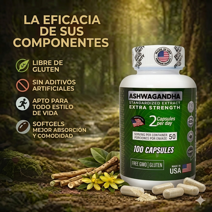 PureZen Ashwagandha ®⚡ ¡MÁXIMA ENERGÍA! ⚡