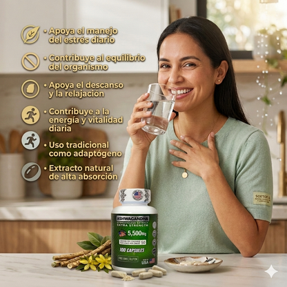 PureZen Ashwagandha ®⚡ ¡MÁXIMA ENERGÍA! ⚡