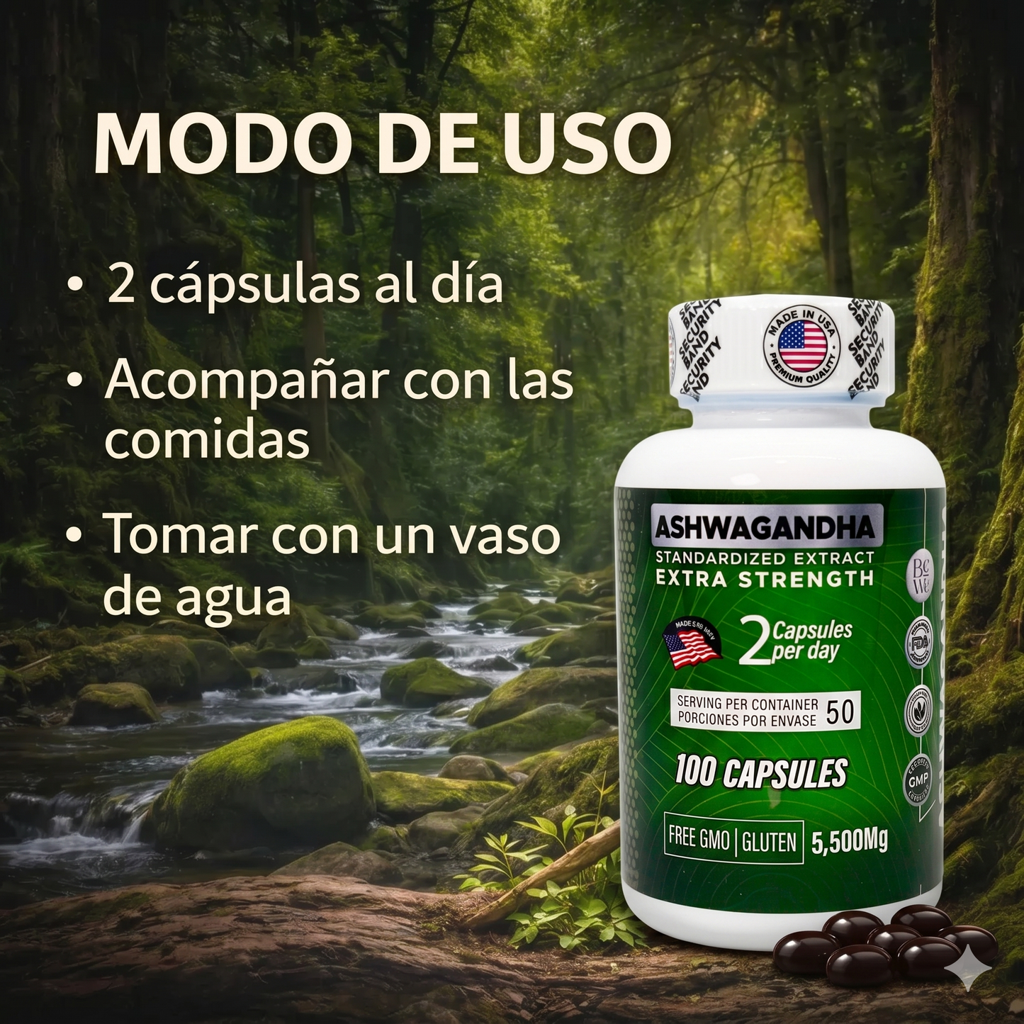 PureZen Ashwagandha ®⚡ ¡MÁXIMA ENERGÍA! ⚡