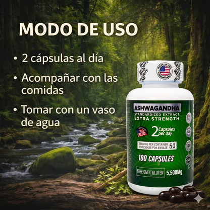 PureZen Ashwagandha ®⚡ ¡MÁXIMA ENERGÍA! ⚡
