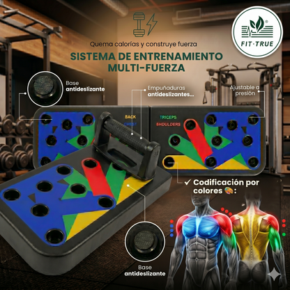 Elite Push Up™ - Sistema de entrenamiento multifunciónal 🎯