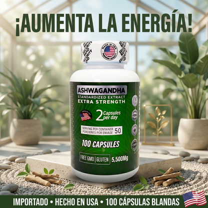 PureZen Ashwagandha ®⚡ ¡MÁXIMA ENERGÍA! ⚡